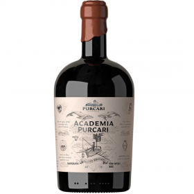 Vin rosu sec Academia Purcari Saperavi, 0.75L, 13.5% alc., Republica Moldova