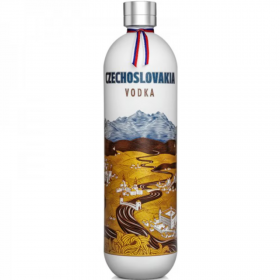 Czechoslovakia Vodka, 0.7L, 40% alc., Slovakia