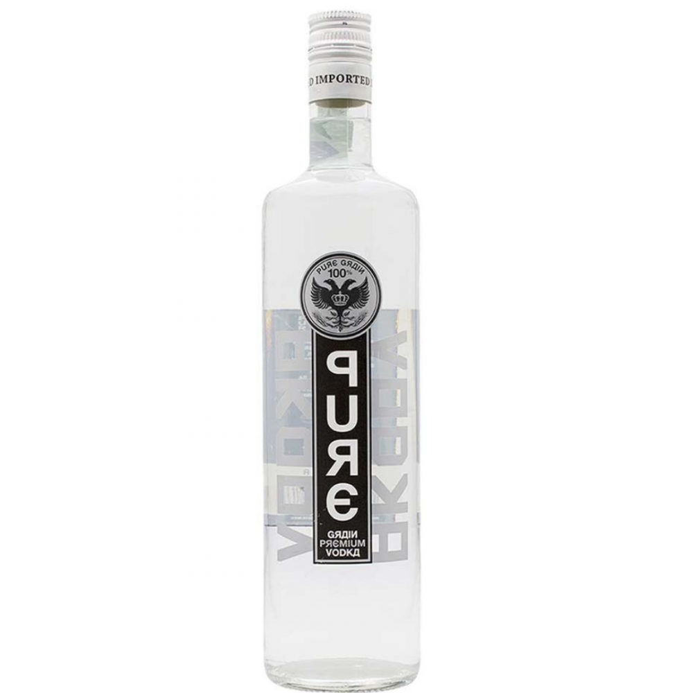 Vodca Pure Grain, 0.7L, 40% alc., Slovacia