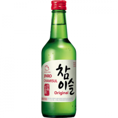 Bautura traditionala Jinro Soju Chamisul Original, 20.1% alc., 0.35L, Coreea