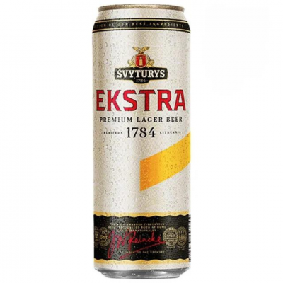 Ekstra Premium Lager Blonde Beer, 5.2% alc., 0.568L, Olanda