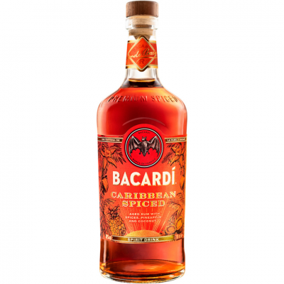 Bacardi Caribbean Spiced Rum, 40% alc., 0.7L, Cuba