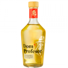 Palinca de prune Dom' Profesor Gold, 50% alc., 0.7L, Romania