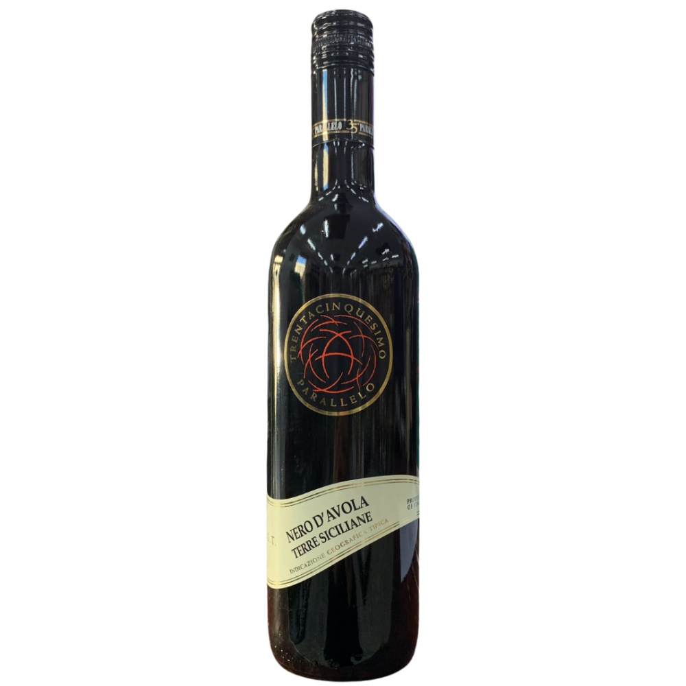 Vin rosu sec Nero D'avola Sicilia, 0.75L, 13.5% alc., Italia