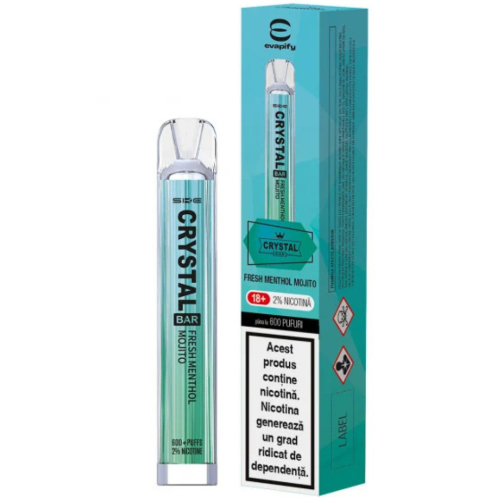 Evapify Crystal Fresh Menthol Mojito