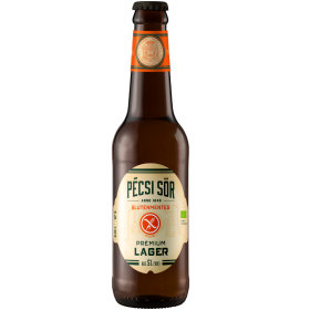 Pecsi Sor Premium Lager Gluten Free Beer, 5% alc., 0.33L, Hungary