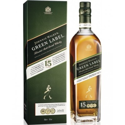 JOHNNIE WALKER GREEN LABEL 43% 0.7L